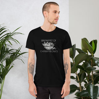 Breakfast of Champiñones Unisex t-shirt