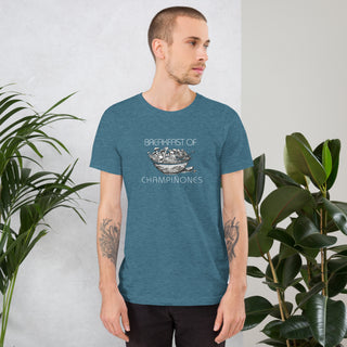 Breakfast of Champiñones Unisex t-shirt