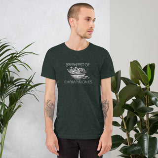 Breakfast of Champiñones Unisex t-shirt