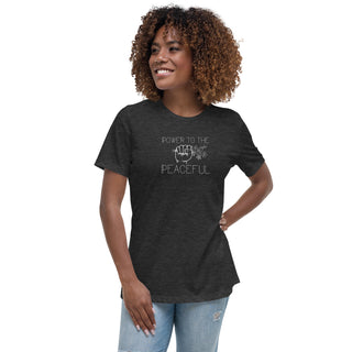 Power to the Peaceful Women's Relaxed T-Shirt
