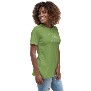 Power to the Peaceful Women's Relaxed T-Shirt