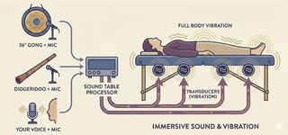 The Profound Benefits of Tactile Vibration and Vibroacoustics: Sound Mats & Sound Tables