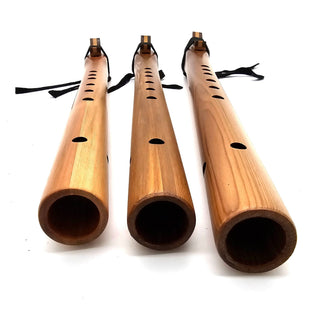 Beginner Native American Style G Flute - Natural Heartwood Cedar