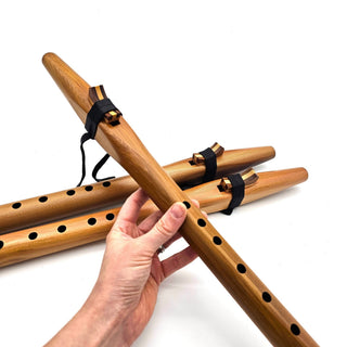 Beginner Native American Style G Flute - Natural Heartwood Cedar