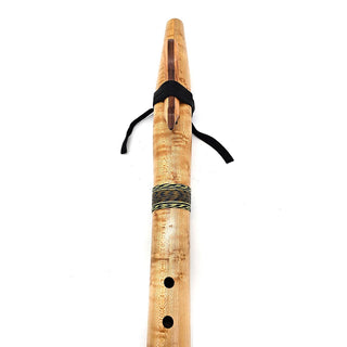 Native American Style D Flute - Birdseye Maple