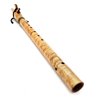 Native American Style D Flute - Birdseye Maple