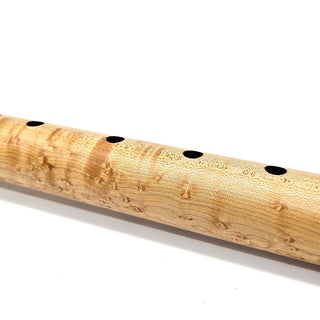 Native American Style D Flute - Birdseye Maple