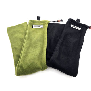 Handmade Polar Fleece Flute Bag w/ Shoulder Strap and Drawstring