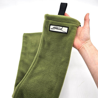 Handmade Polar Fleece Flute Bag w/ Shoulder Strap and Drawstring