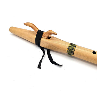 Native American Style F Sharp Flute - Hemlock