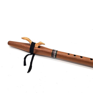Native American Style F Sharp Flute - Redwood
