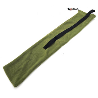 Handmade Polar Fleece Flute Bag w/ Shoulder Strap and Drawstring