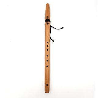 Native American Style F Sharp Flute - Natural Heartwood Cedar