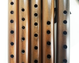 Beginner Native American Style A Flute - Iron Stained Cedar