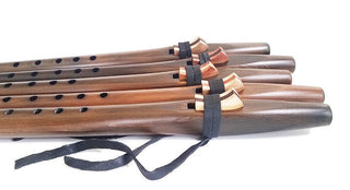 Beginner Native American Style A Flute - Iron Stained Cedar