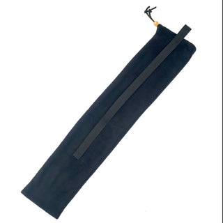 Handmade Polar Fleece Flute Bag w/ Shoulder Strap and Drawstring