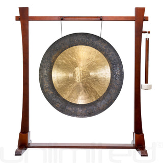 28" Chinese Gongs on the Spirit Guide Gong Stand