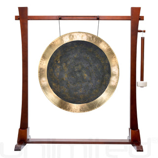 28" Chinese Gongs on the Spirit Guide Gong Stand