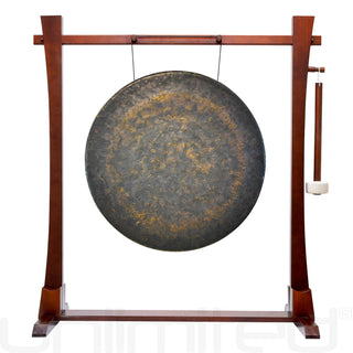 28" Chinese Gongs on the Spirit Guide Gong Stand