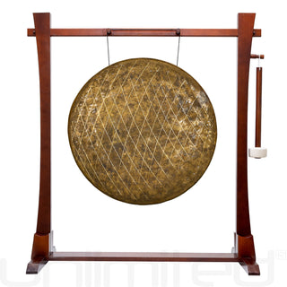 28" Chinese Gongs on the Spirit Guide Gong Stand