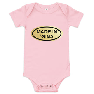 MADE IN 'GINA Baby short sleeve one piece