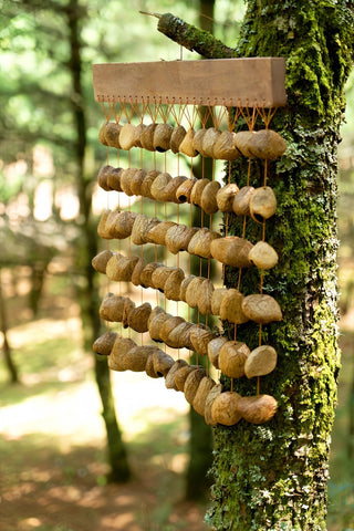 Handmade Panji Seed Shell Bar Chime