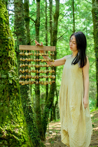Handmade Panji Seed Shell Bar Chime